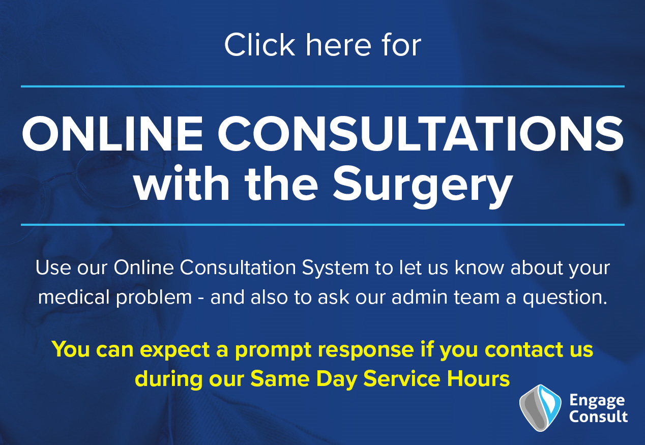 Visit Engage Consult for online consultations